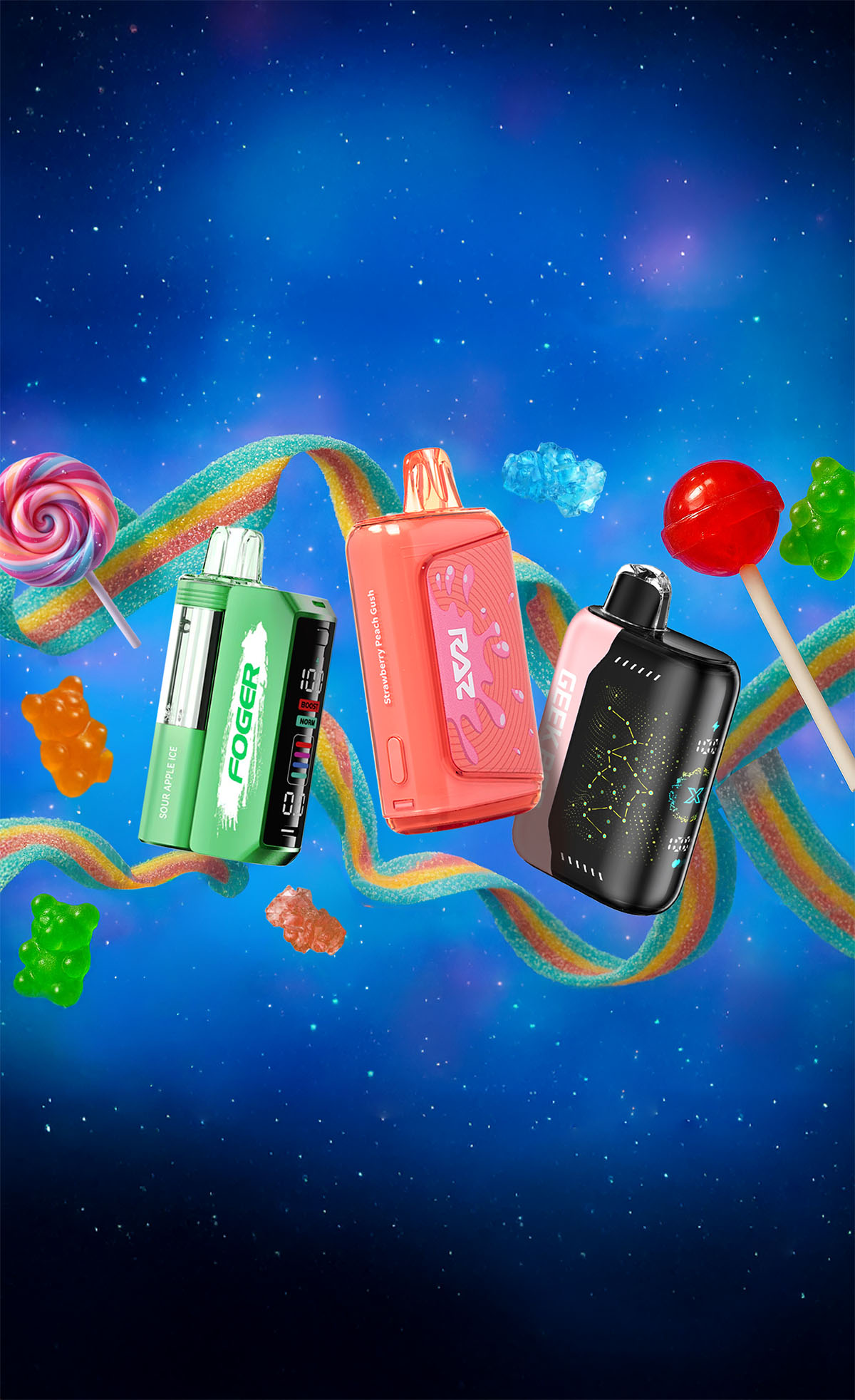 النكهات الأكثر رواجًا للفيب المستوحاة من الحلويات في 2025